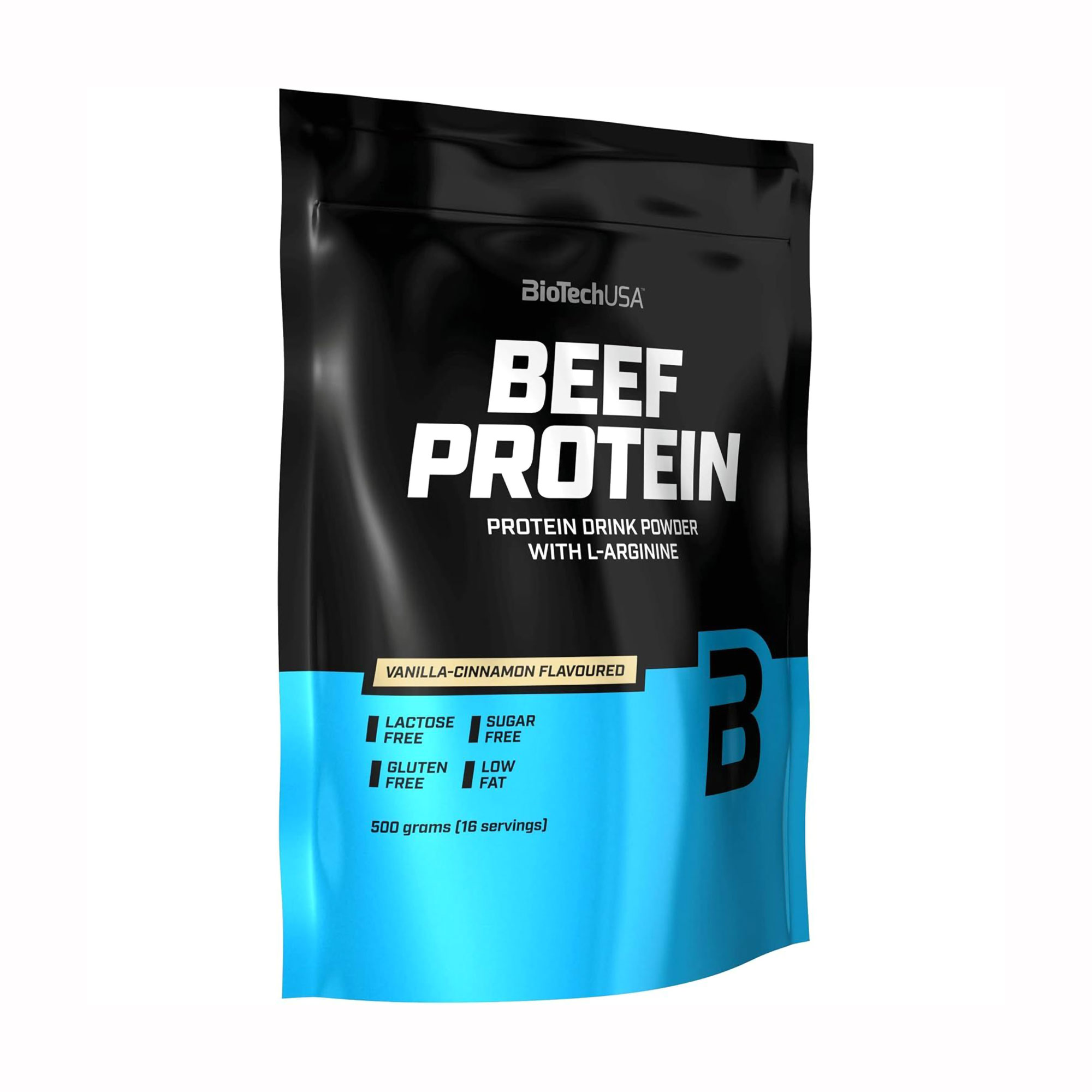 Протеїн BioTechUSA Beef Protein Ваніль та кориця, в порошку, 500 г